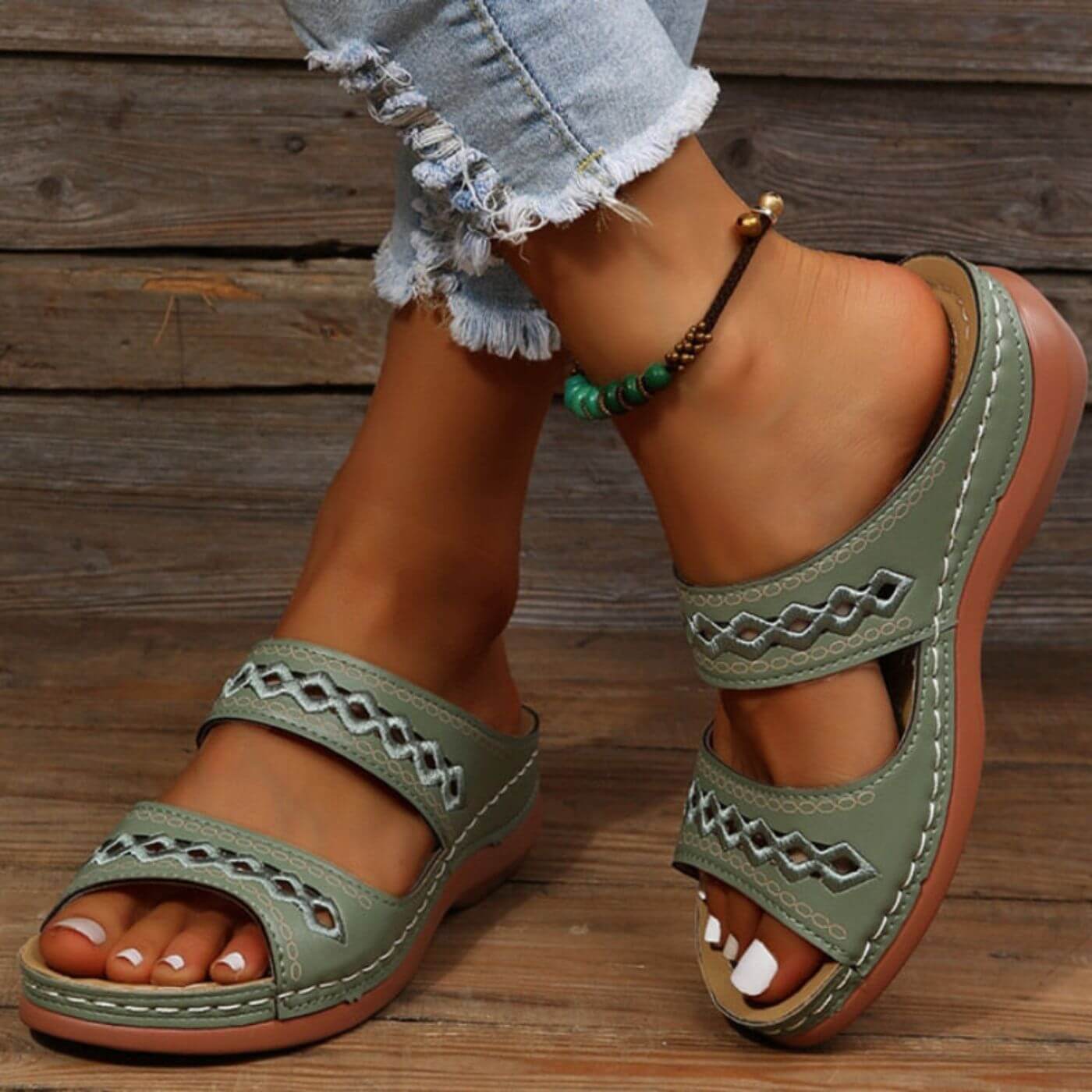 Adelasia - Sandalo slip-on imbottito - Image 4