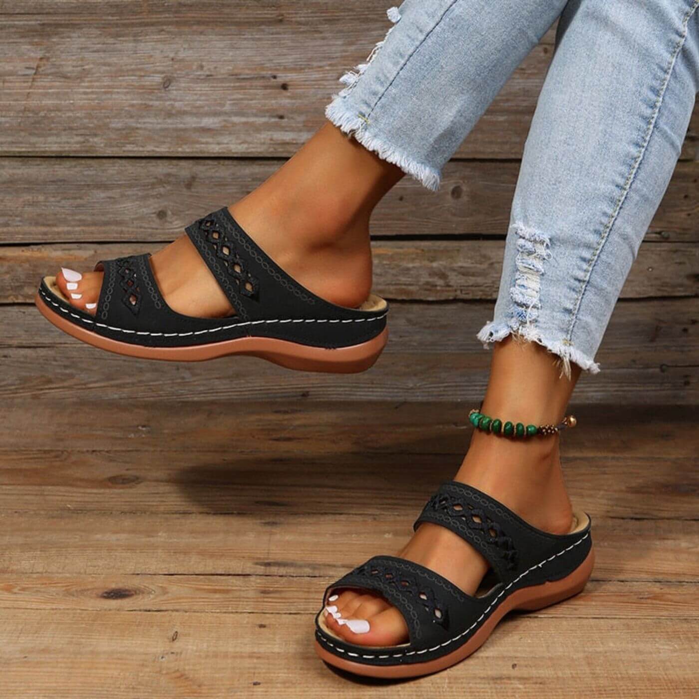 Adelasia - Sandalo slip-on imbottito - Image 5