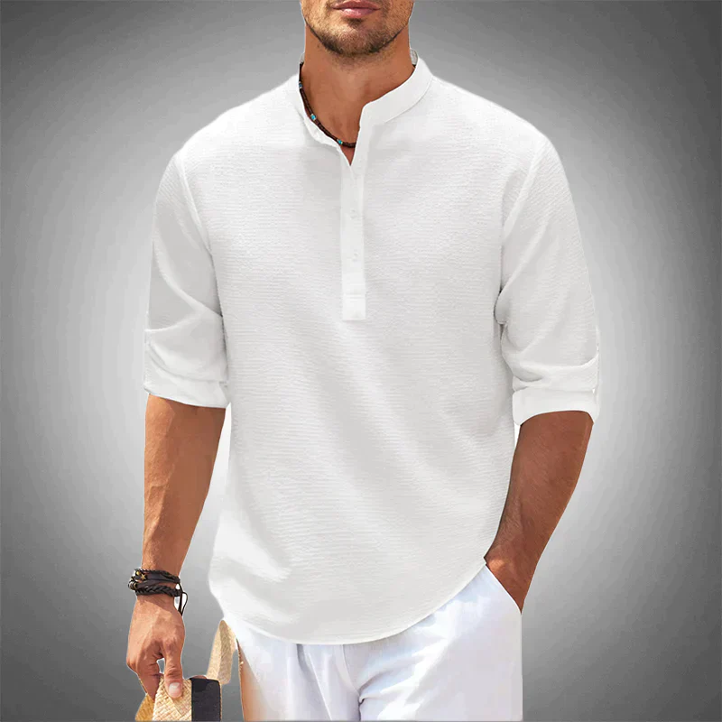Adone - Camicia Testurizzata Rilassata