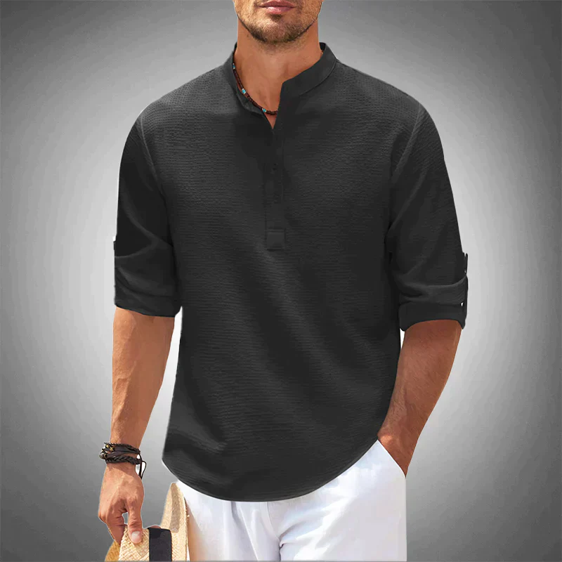Adone - Camicia Testurizzata Rilassata - Image 2