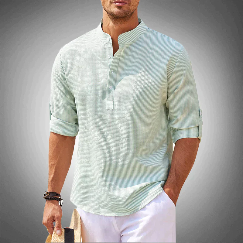 Adone - Camicia Testurizzata Rilassata - Image 3