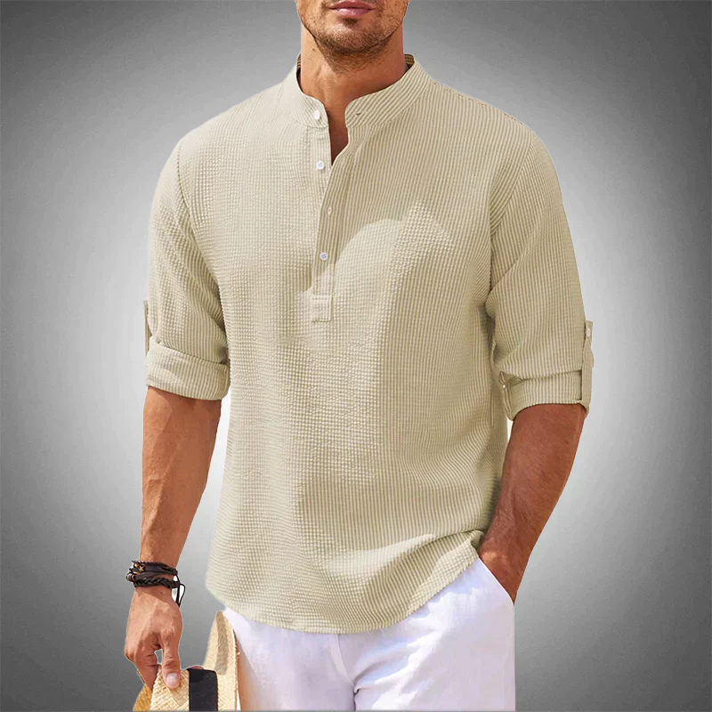 Adone - Camicia Testurizzata Rilassata - Image 4