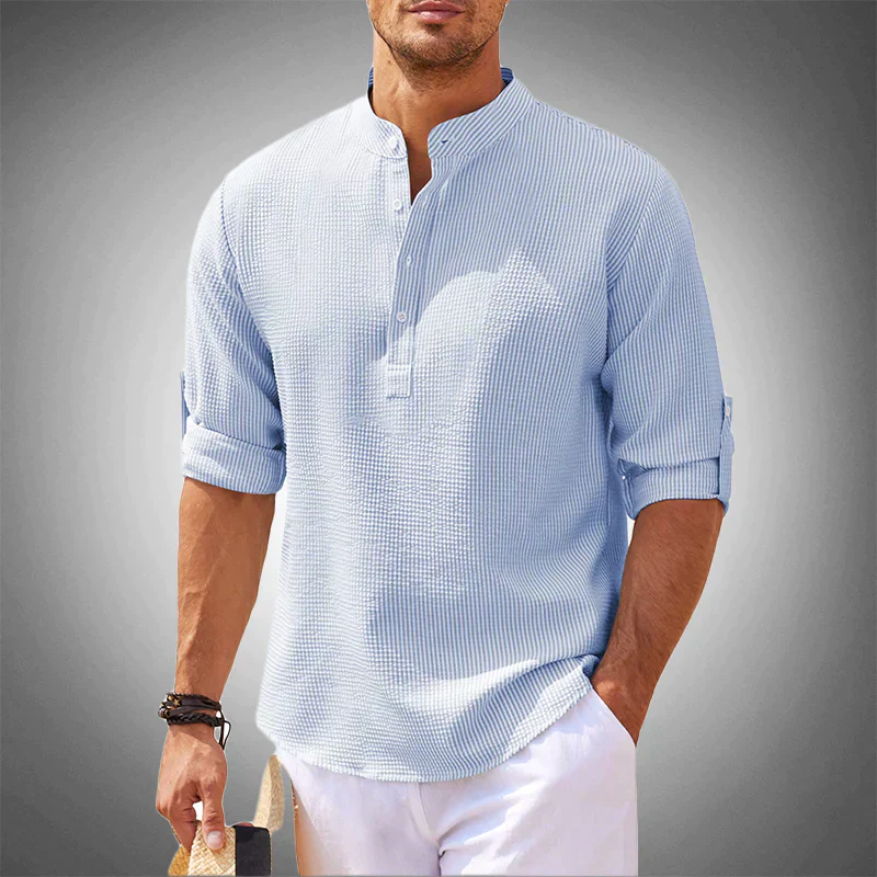 Adone - Camicia Testurizzata Rilassata - Image 5