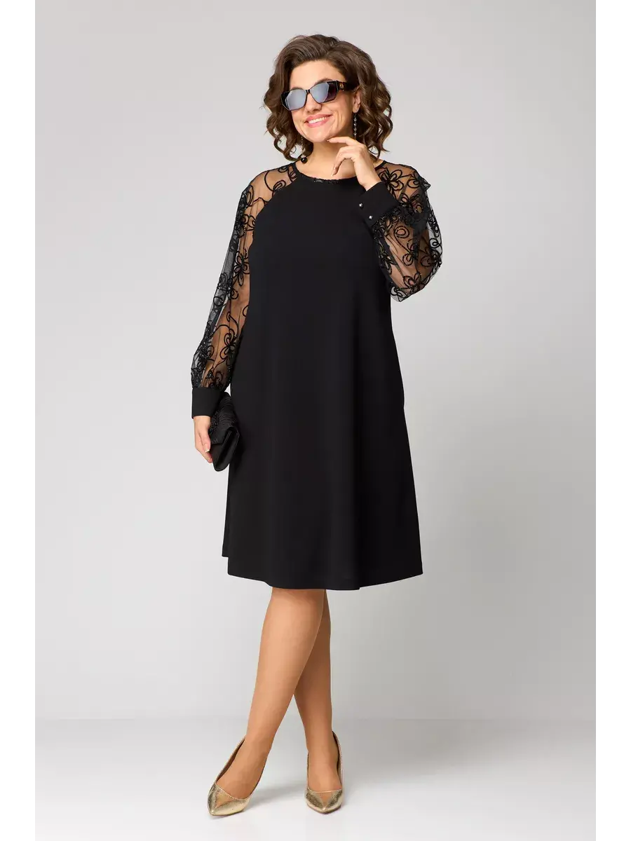 Alzbeta - Abito Midi Trasparente Elegante. - Image 6