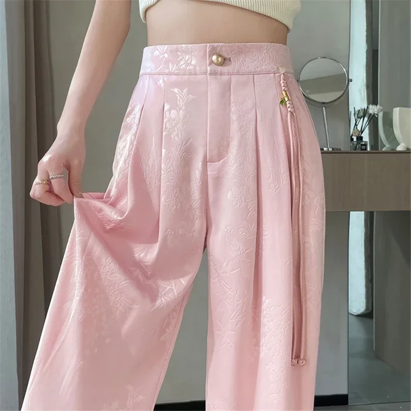 Angelica - Pantaloni floreali leggeri - Image 5