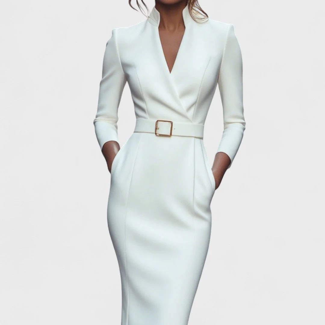 Aquilina - Abito Midi Elegante - Image 3