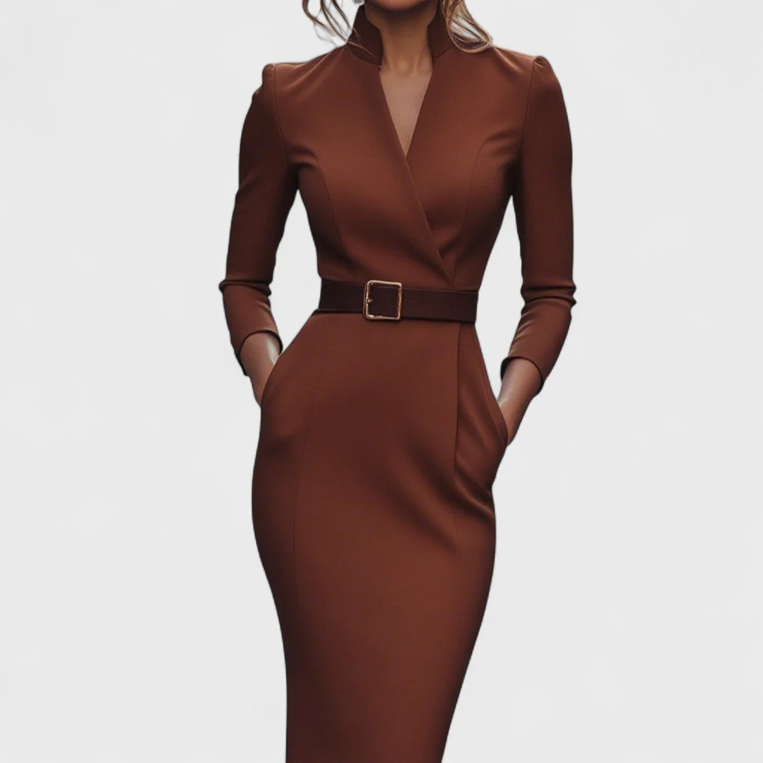 Aquilina - Abito Midi Elegante - Image 4