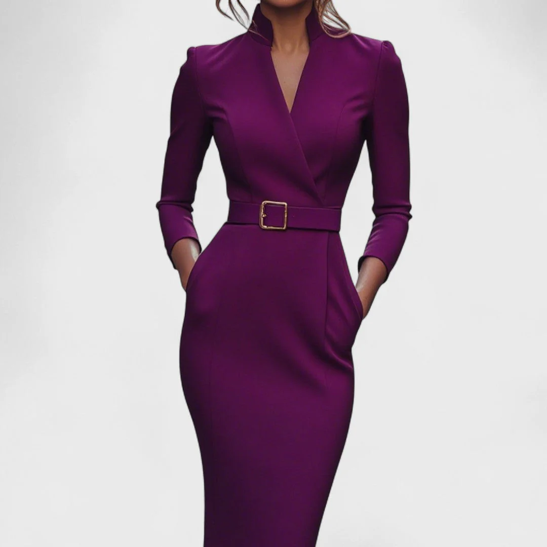 Aquilina - Abito Midi Elegante - Image 8