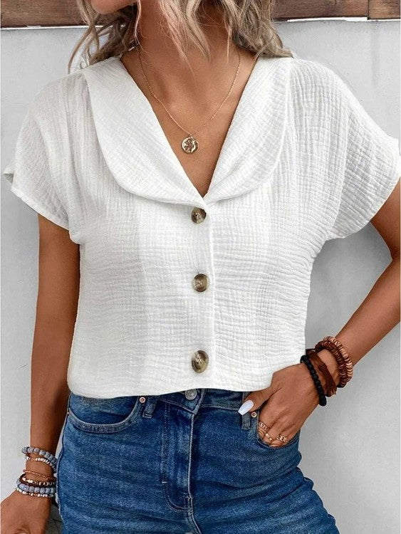 Arianna - Blusa Leggermente Strutturata