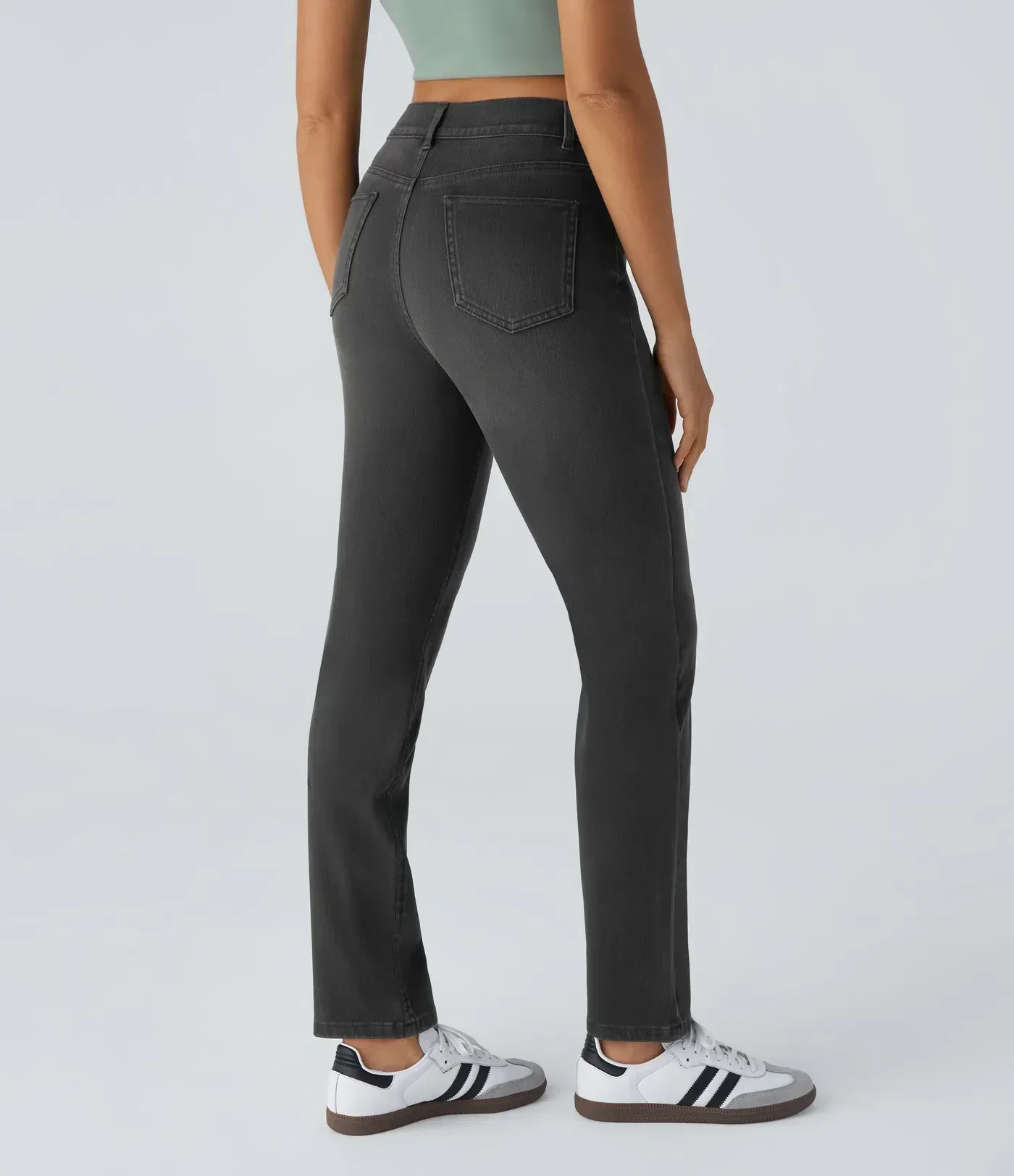 Bianchina - Pantaloni in Denim Morbido - Image 7