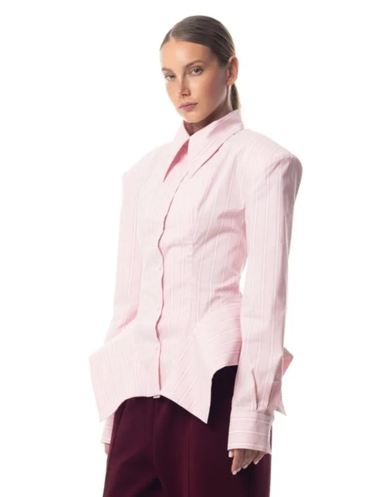 Cadenza - Blusa in Cotone Strutturato - Image 2