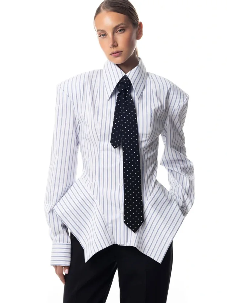 Cadenza - Blusa in Cotone Strutturato - Image 4