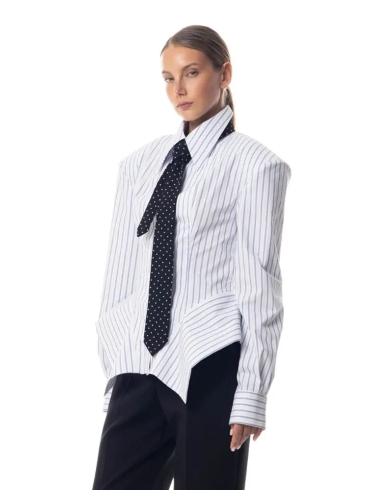 Cadenza - Blusa in Cotone Strutturato - Image 5