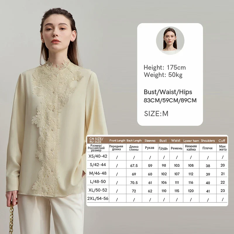 Calanthe - Elegante Blusa in Chiffon - Image 3