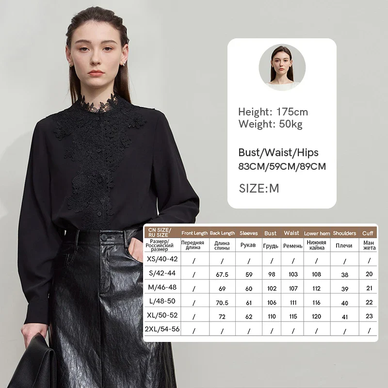 Calanthe - Elegante Blusa in Chiffon - Image 4
