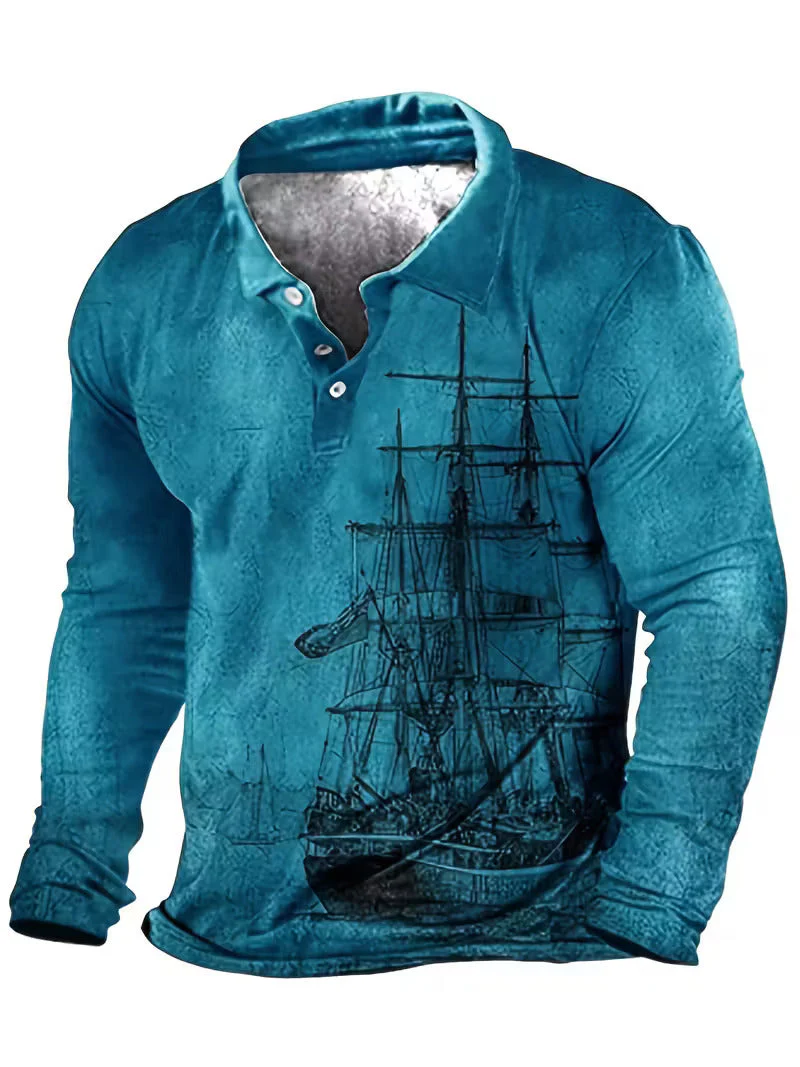 Carlo - Henley in Morbido Cotone