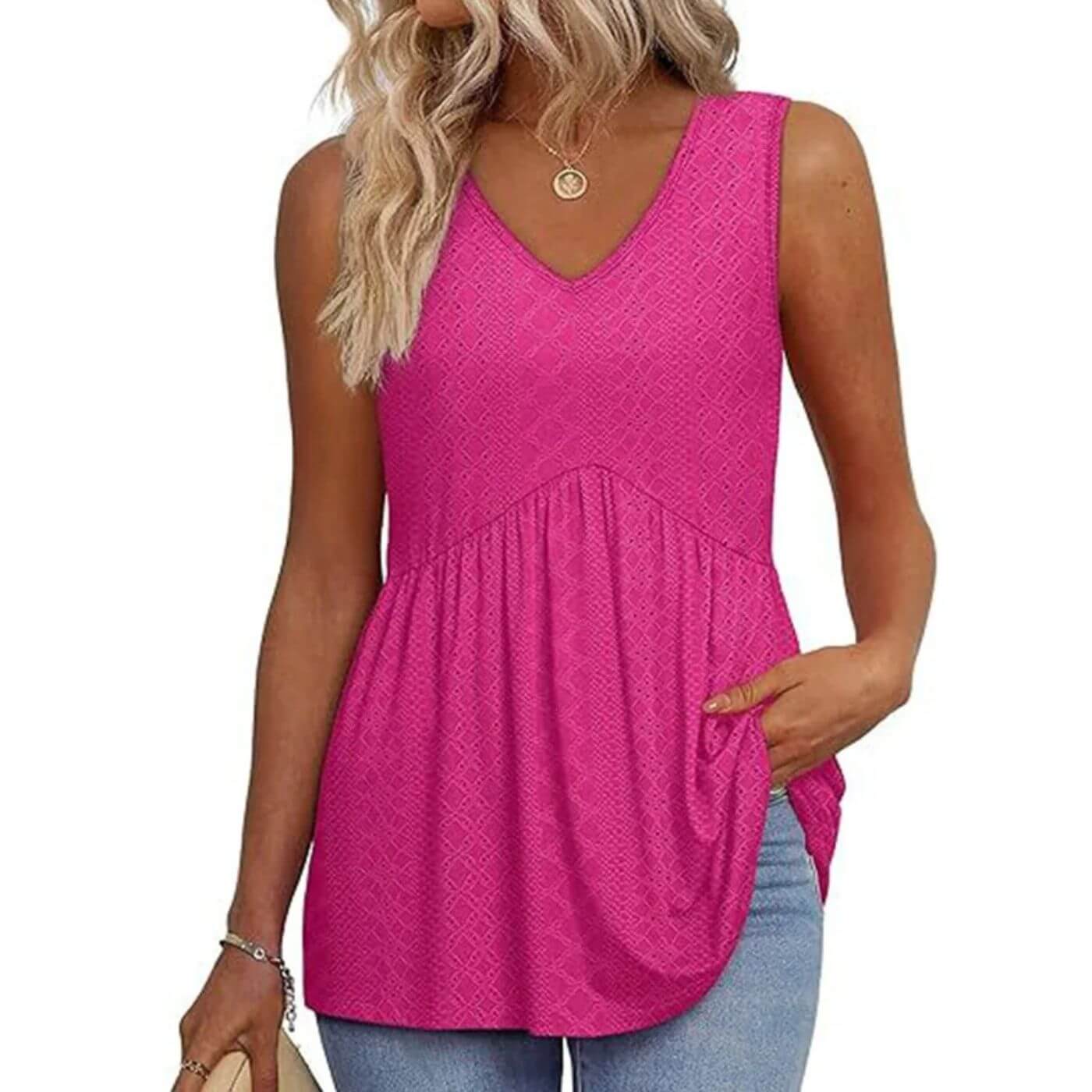 Carmelinda - Blusa Testurizzata Fluide - Image 5