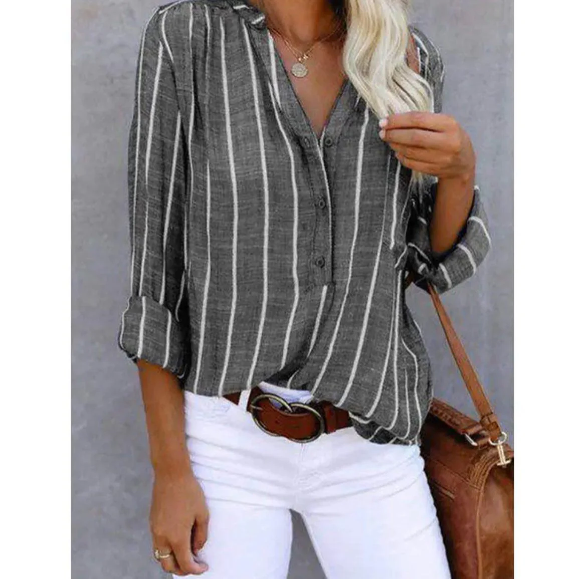 Celidora - Blusa in Cotone Leggera - Image 2