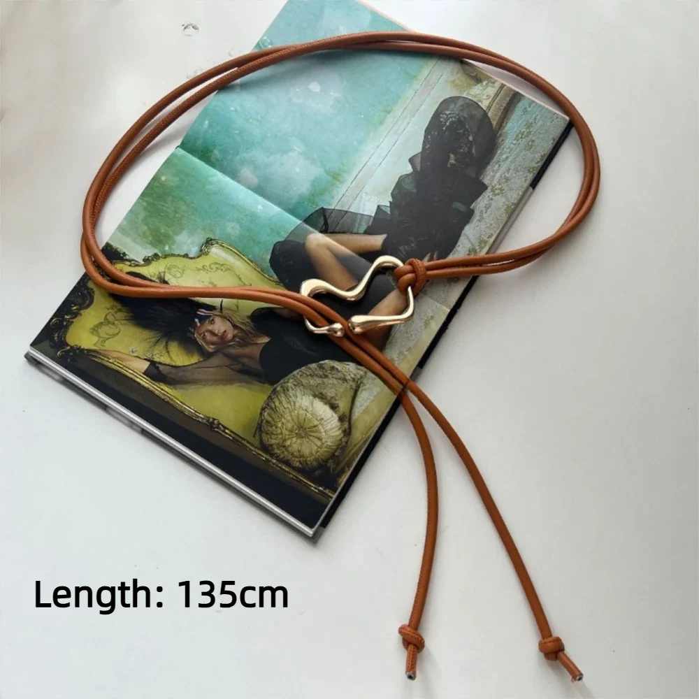 Delizia - Elegante Cintura in Pelle Tonica - Image 7