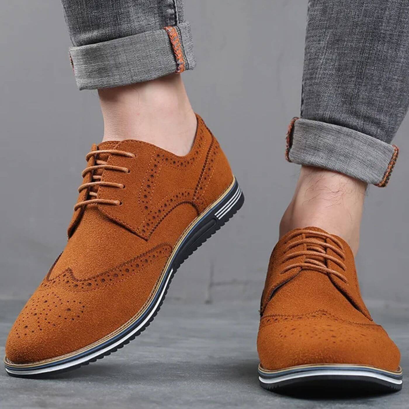 Demetrio – Eleganti Scarpe in Velluto - Image 8