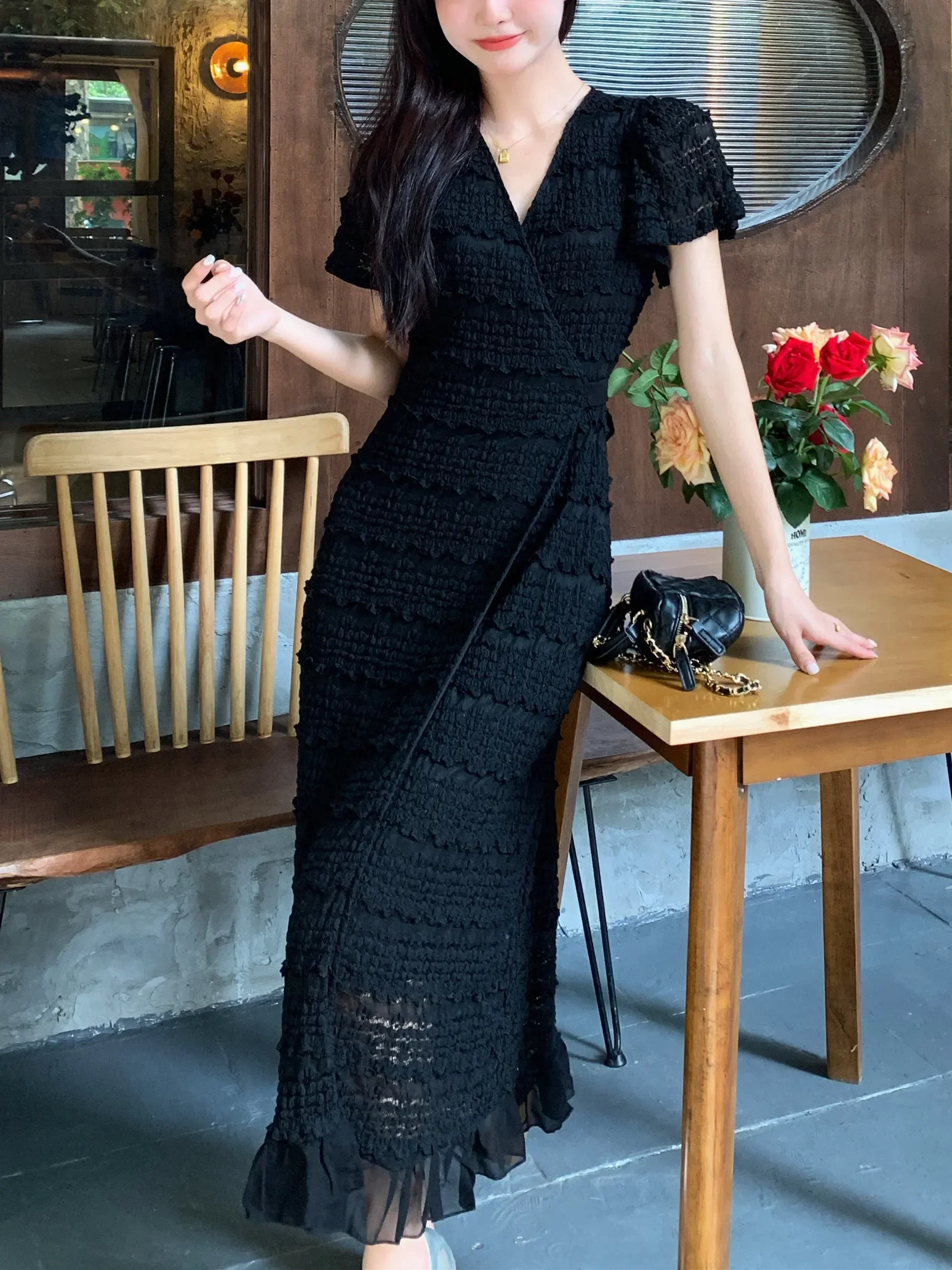 Elide - Abito Avvolgente Elegante - Image 2