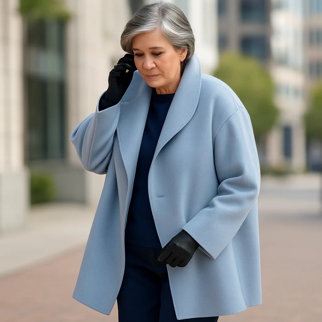 Evelina - Cappotto Fluido di Lusso - Image 3