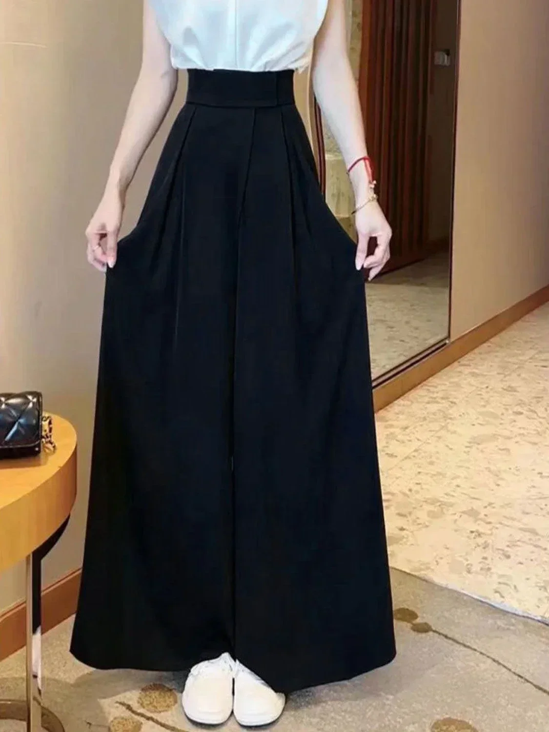 Fernanda - Pantaloni a Vita Alta Comodi - Image 2