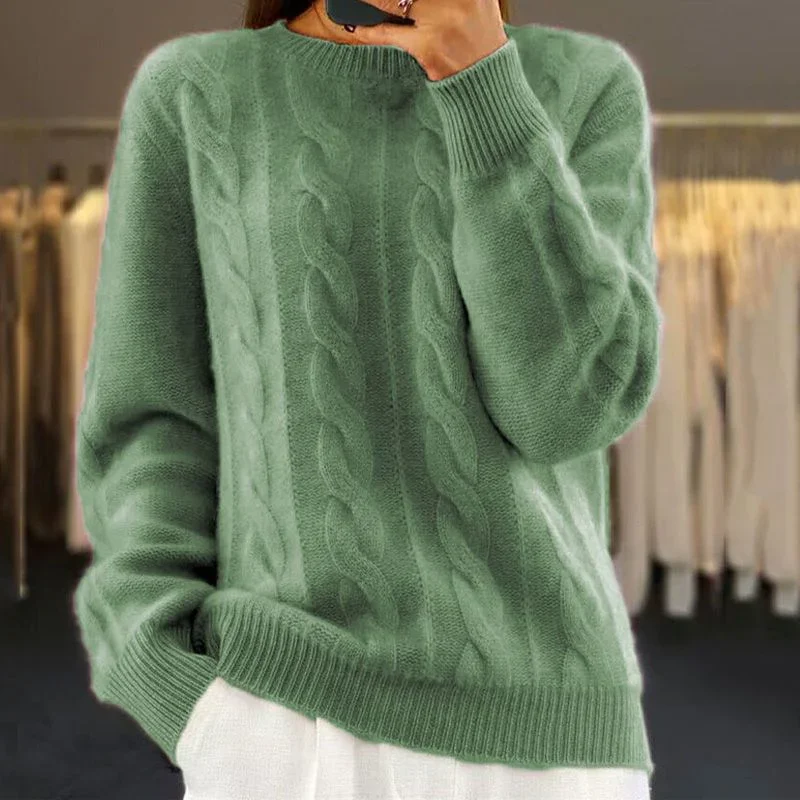 Fiorella - Maglione a Maglia Accogliente - Image 3