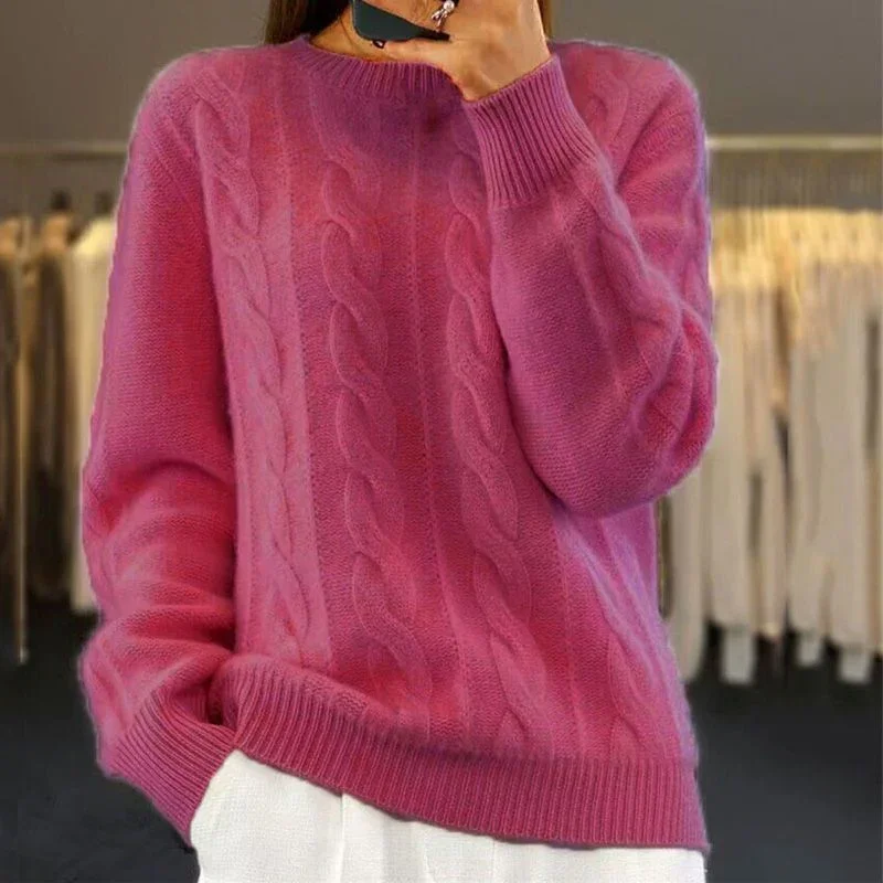 Fiorella - Maglione a Maglia Accogliente - Image 6