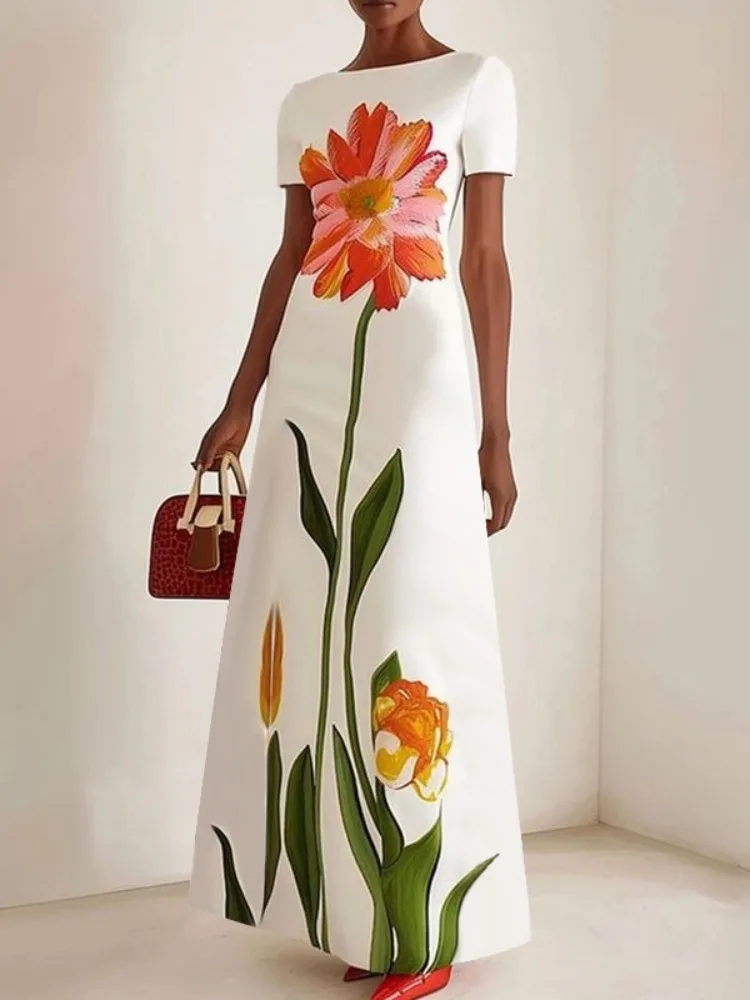 Florina - Abito in Seta Elegante