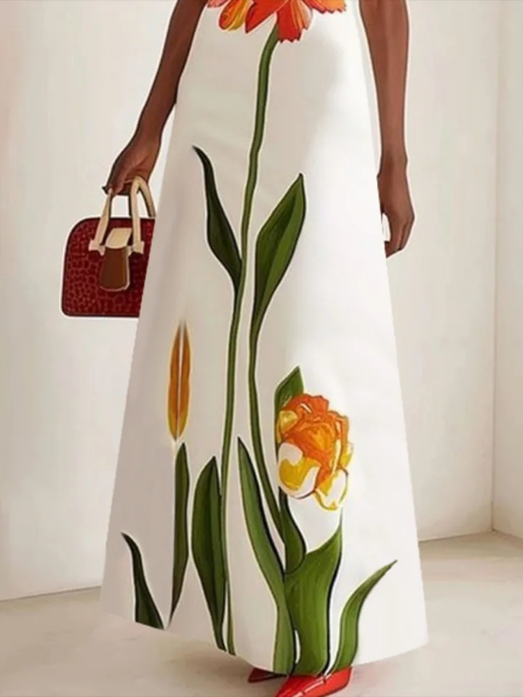 Florina - Abito in Seta Elegante - Image 2