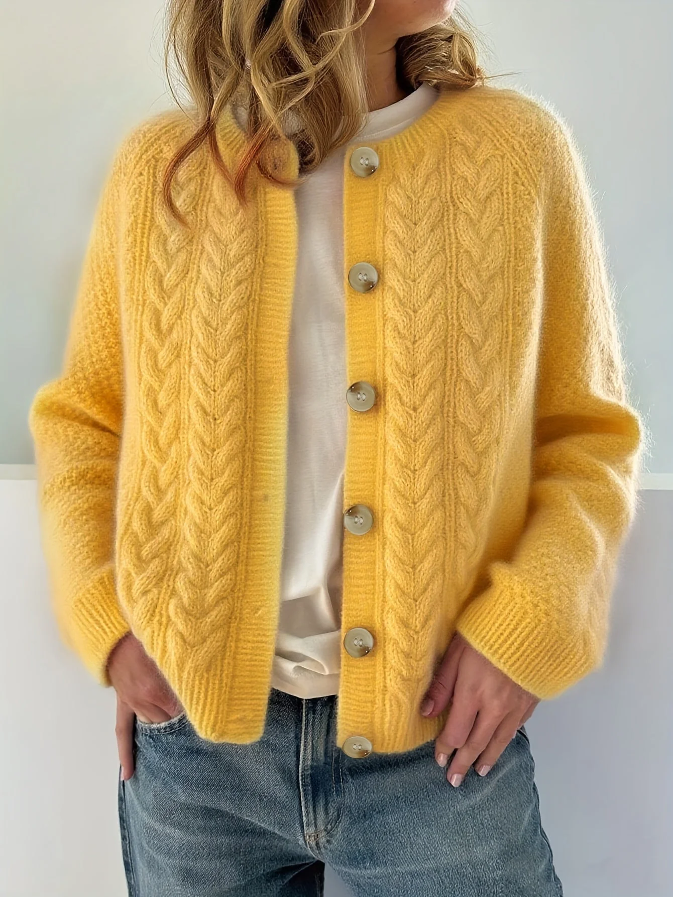 Germana - Cardigan in Maglia Confortevole