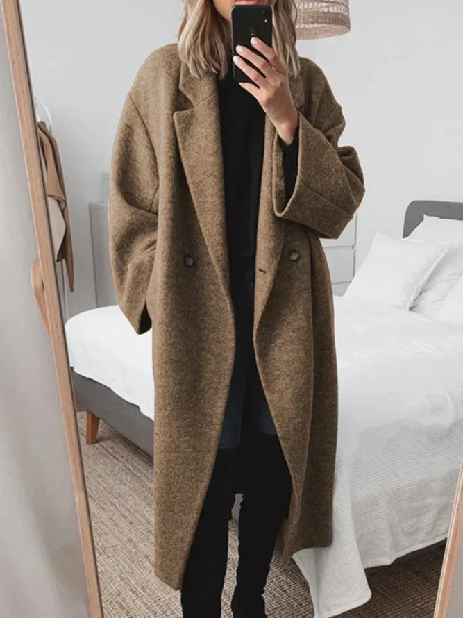 Gia - Cappotto lungo classico da donna - Image 4