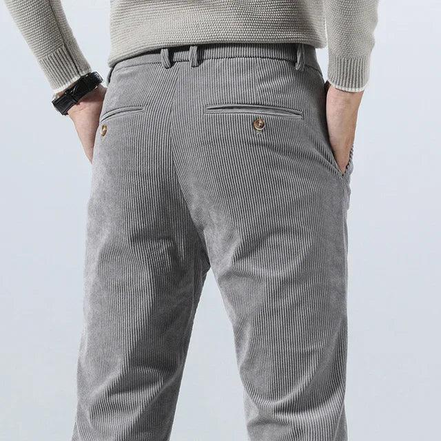 Giovanni - Comodi pantaloni in velluto a coste - Image 3