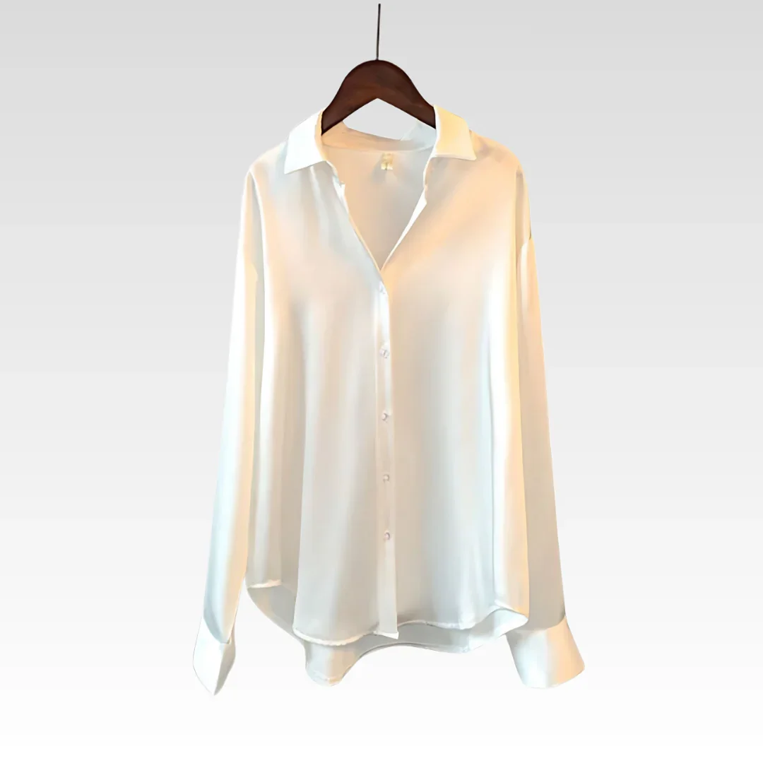 Giulia – Camicia di raso elegante e lussuosa - Image 4