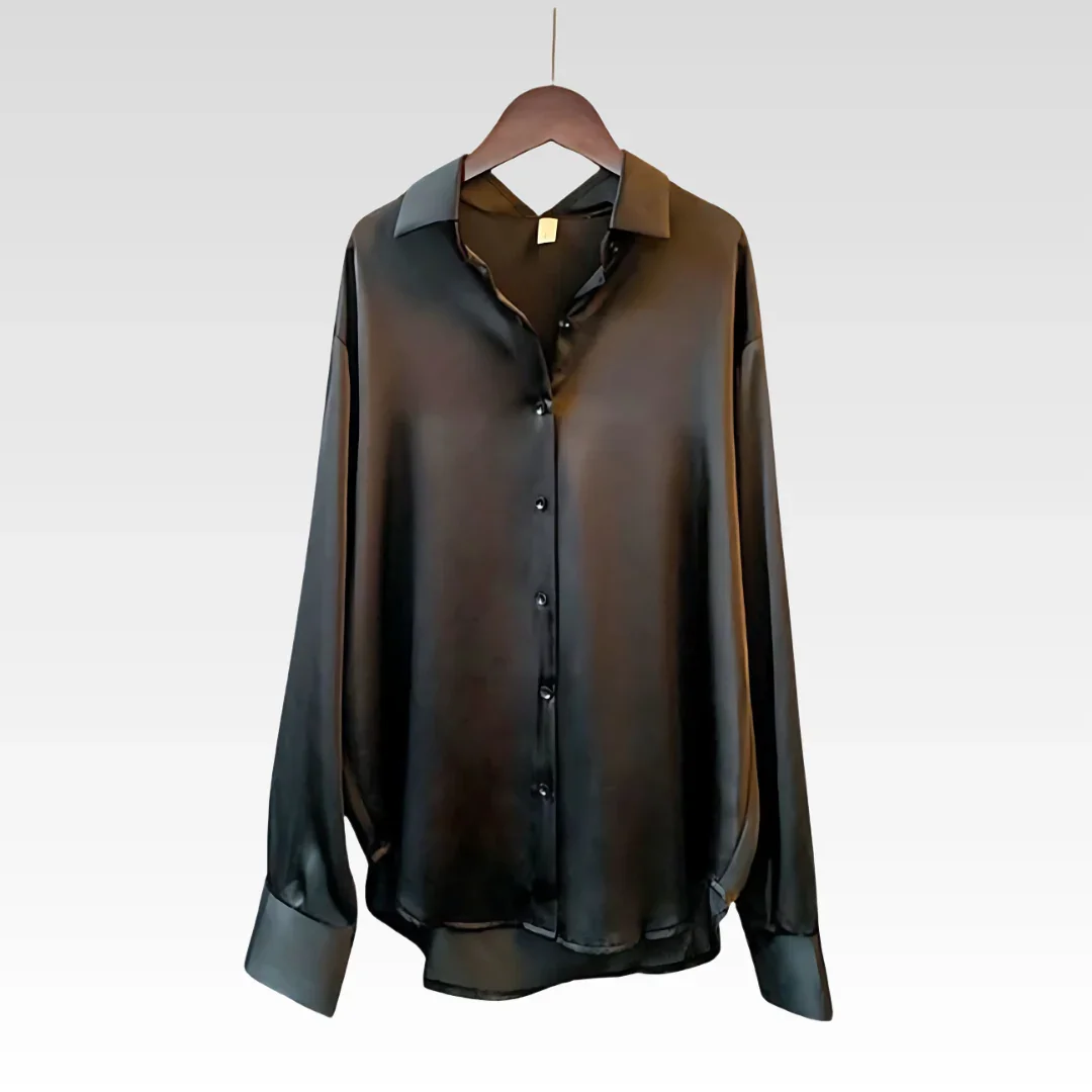 Giulia – Camicia di raso elegante e lussuosa - Image 5