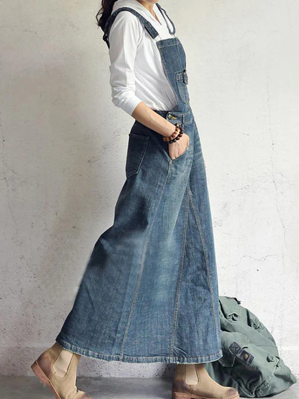 Graziolina - Salopette in Denim Rilassata - Image 3