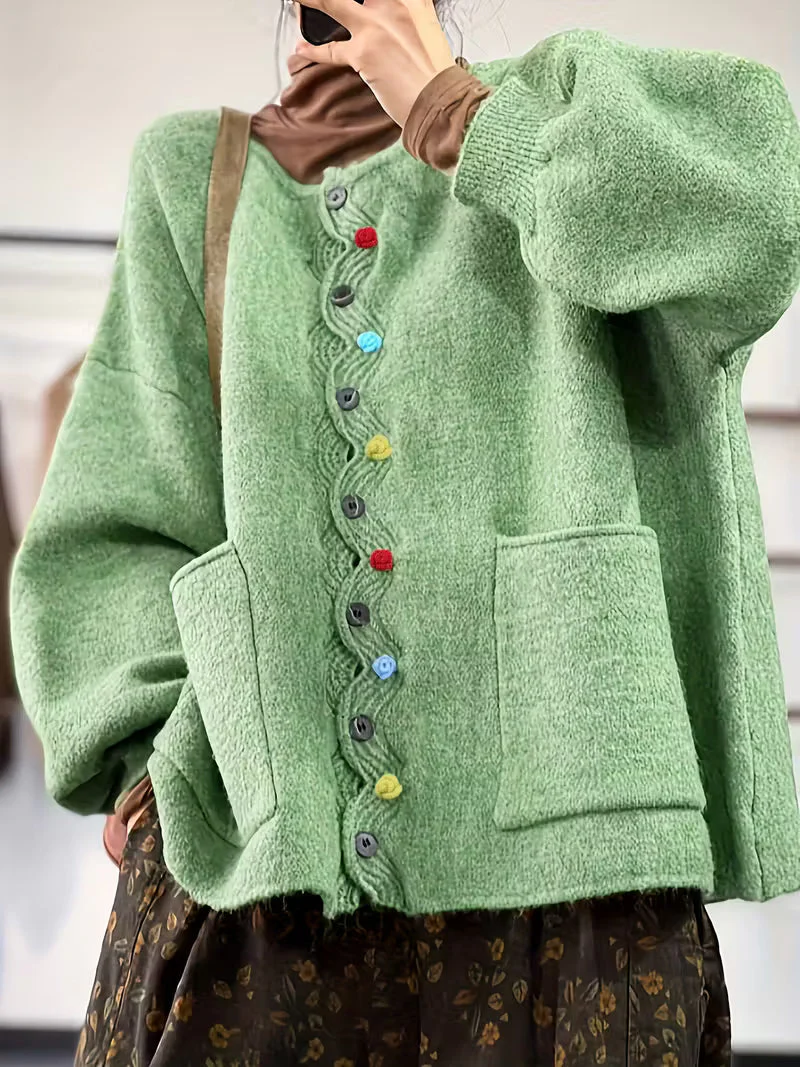 Ines - Cardigan in Maglia Confortevole
