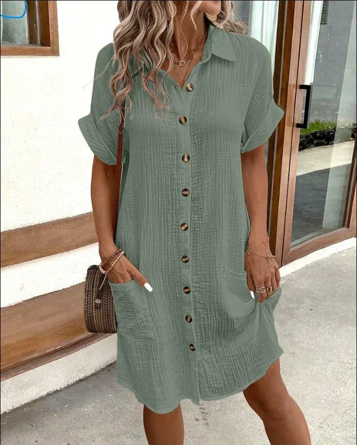 Ivetta - Abito Testurizzato e Rilassato - Image 4