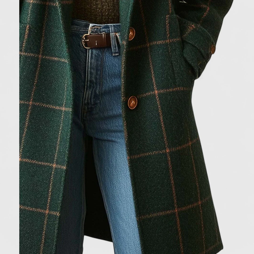 Ivetta - Cappotto a Quadri Confortevole - Image 4