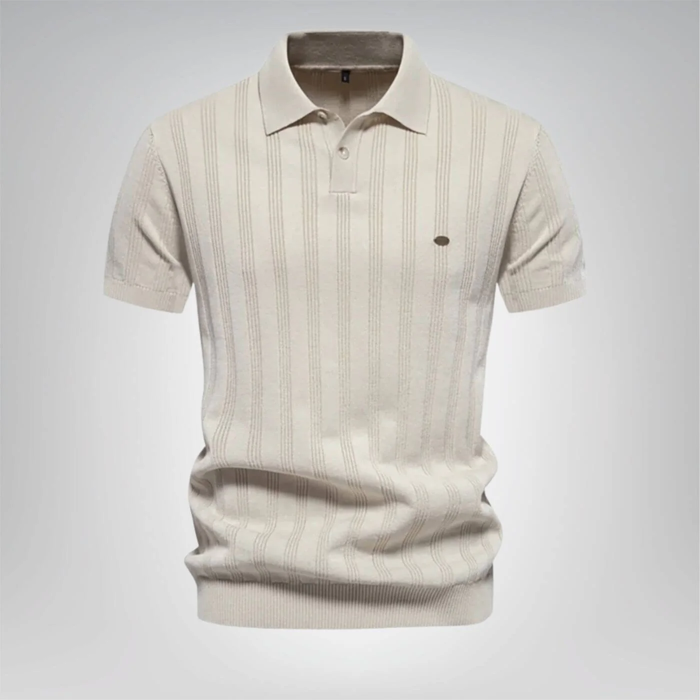 Leone - Polo a coste elegante