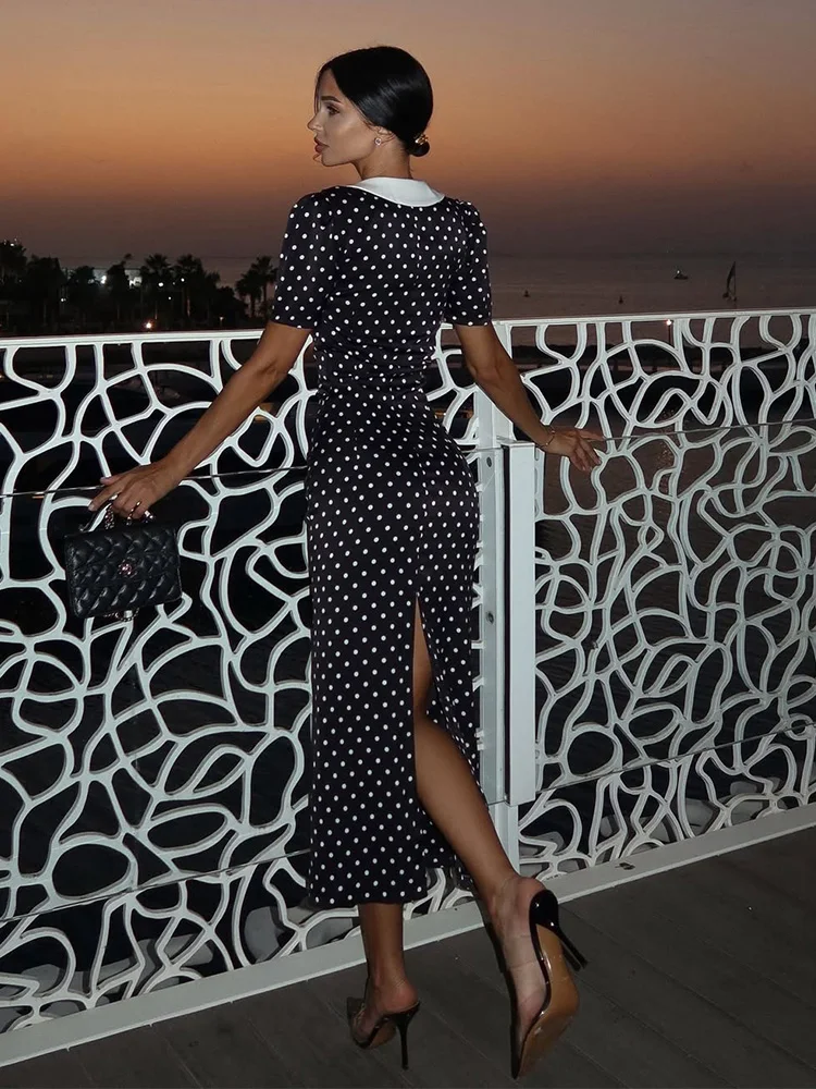 Livia - Abito a Pois Elegante - Image 5
