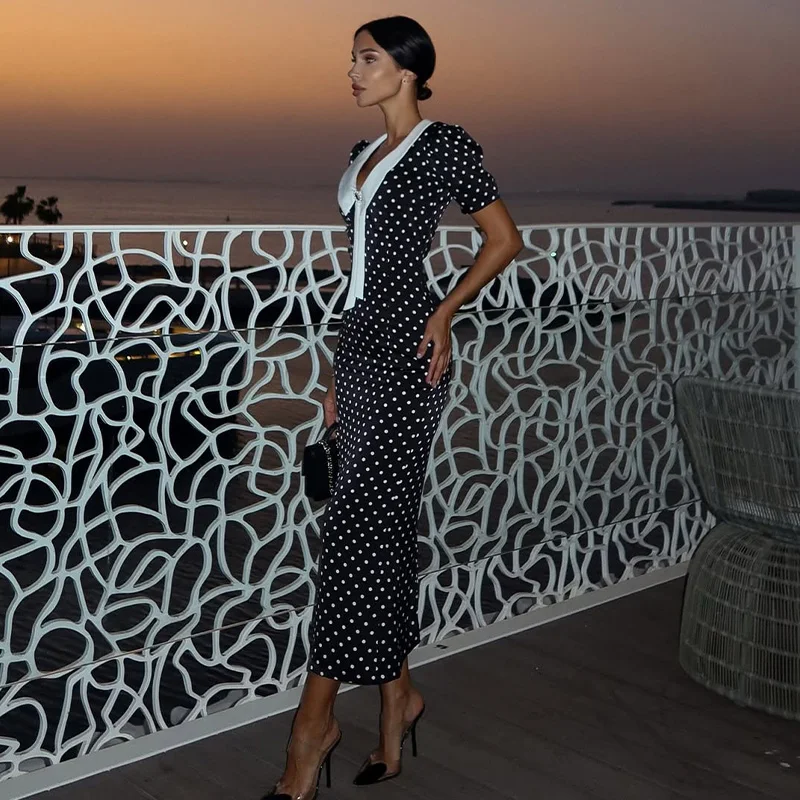 Livia - Abito a Pois Elegante - Image 7