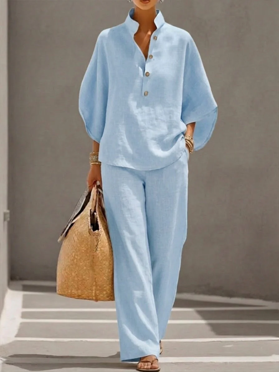 Marta - Ensemble in Lino Rilassato - Image 2