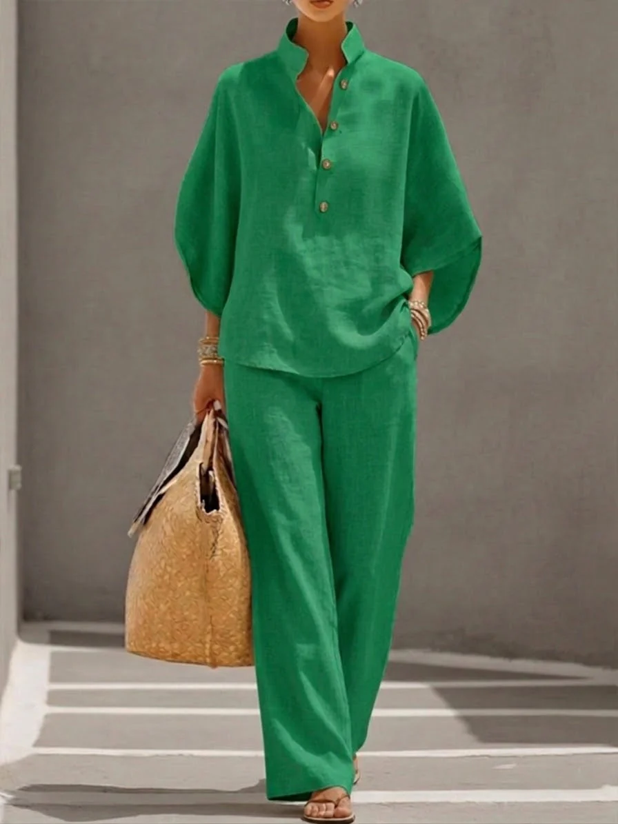 Marta - Ensemble in Lino Rilassato - Image 3