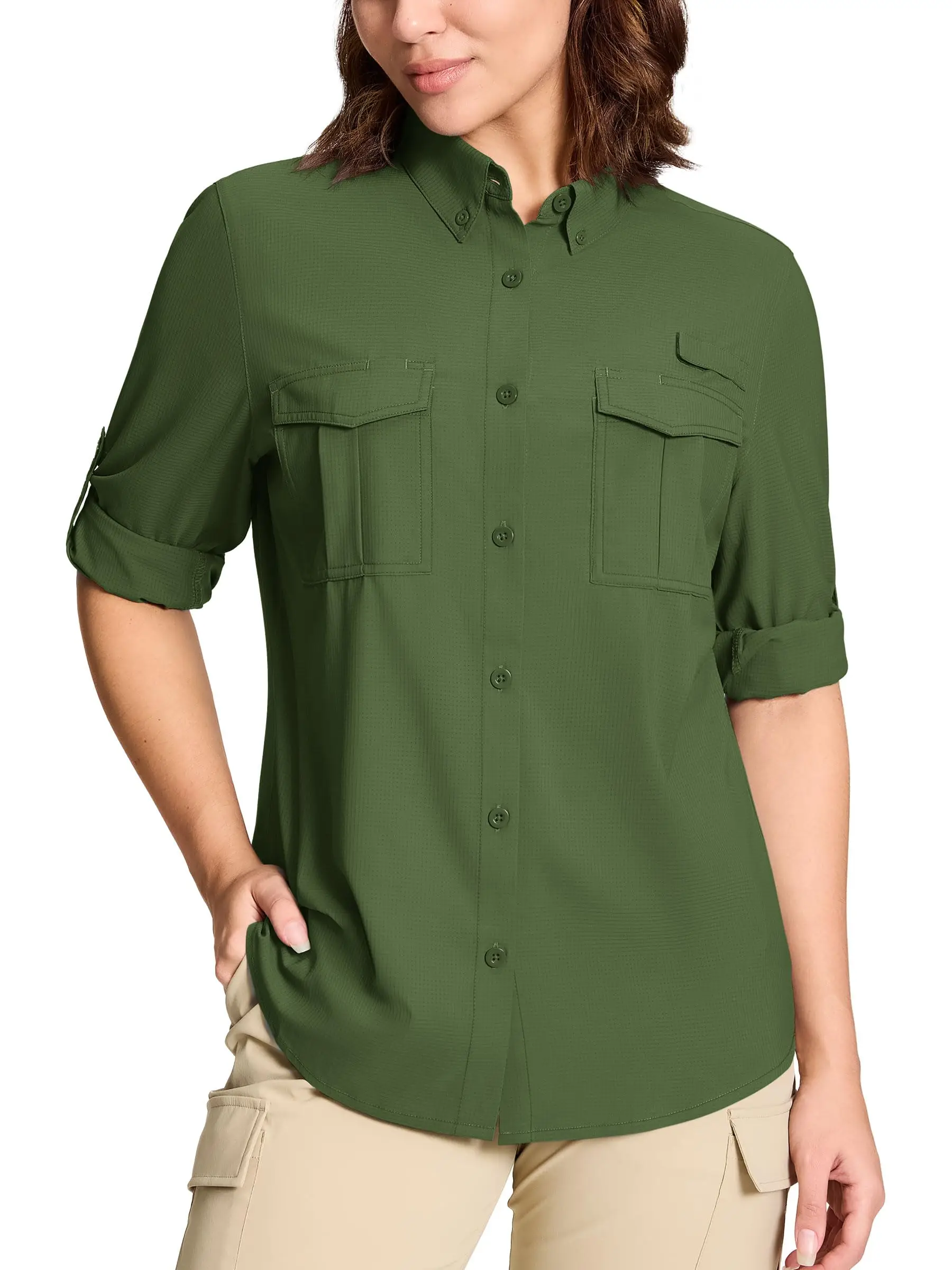 Ortensia - Camicia Utility Liscia