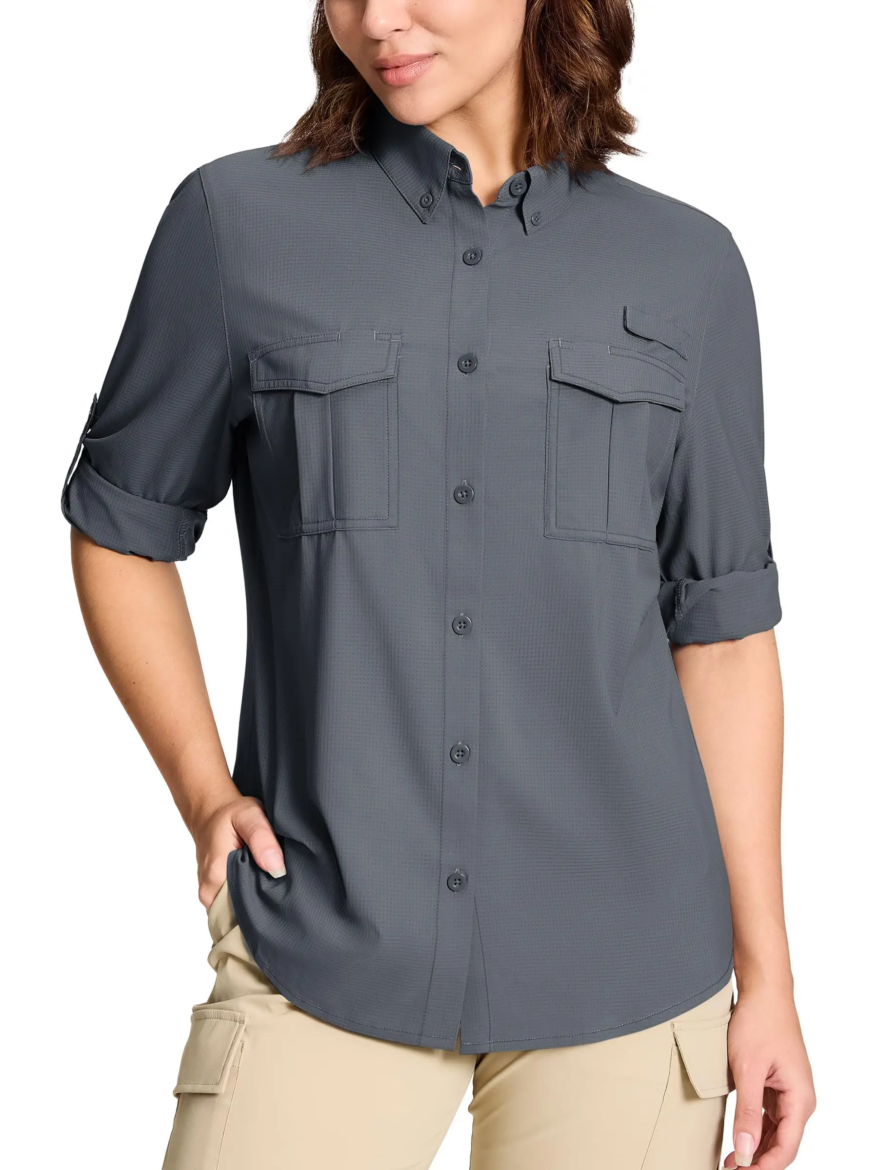 Ortensia - Camicia Utility Liscia - Image 3