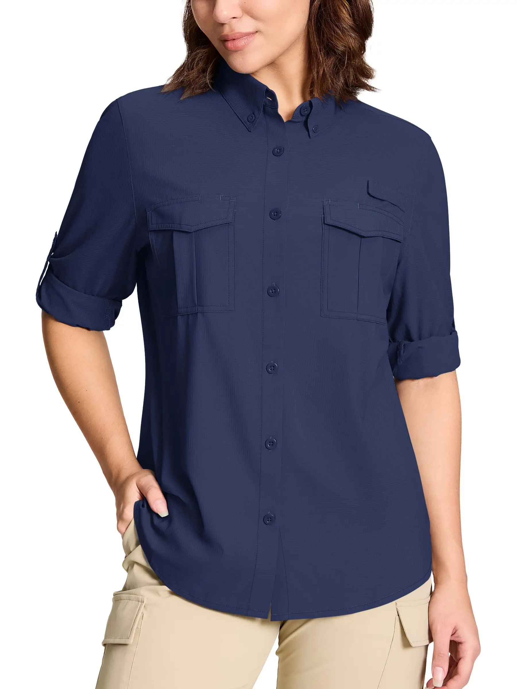 Ortensia - Camicia Utility Liscia - Image 7
