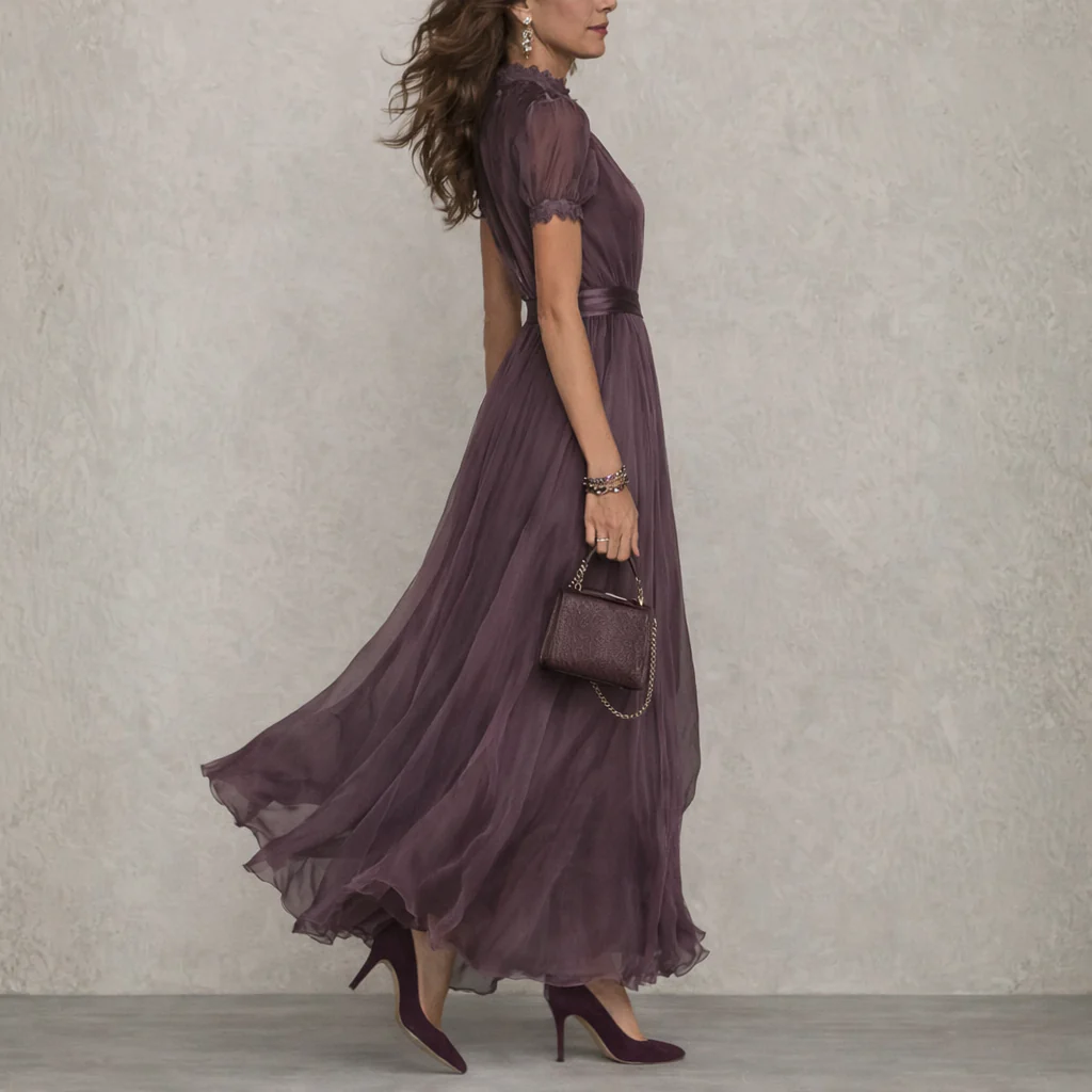 Ottavia - Abito leggero in chiffon - Image 2