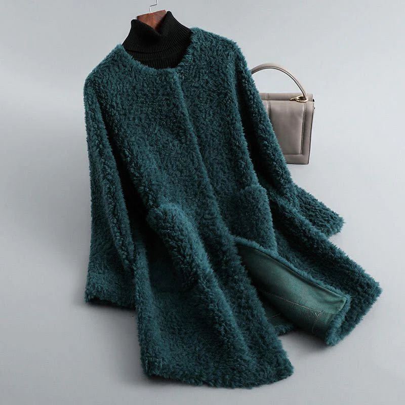 Raimona - Cappotto in Pelliccia di Orso Peluche